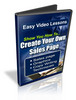 Thumbnail Learn How To Create Your Own Sales Page Video