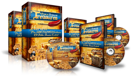 Product picture Public Domain Treasures with Master Resale Rights