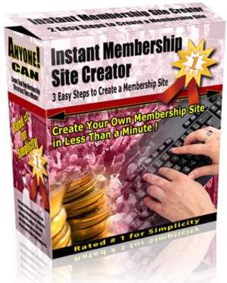 Product picture Instant Membership Site Creator