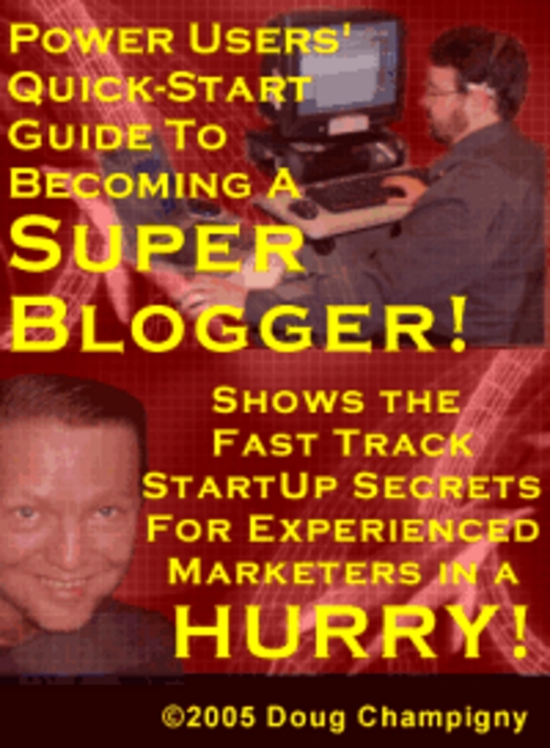 Product picture Becoming A Super Blogger 