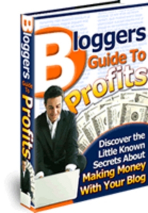 Product picture Bloggers Guide To Profits